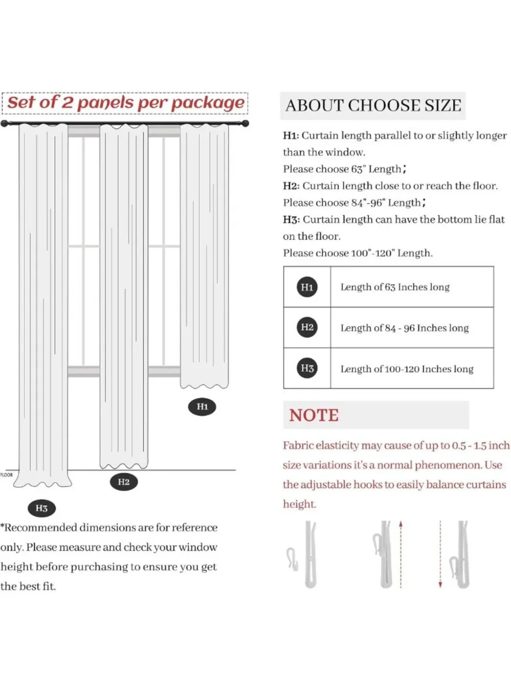 Extra Long Burnt Orange Sheer Curtains 108” | Luxury Light Filtering Drapes for